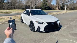 2024 Lexus IS 350 F Sport: Start Up, Exhaust, Test Drive, Walkaround, POV and Review