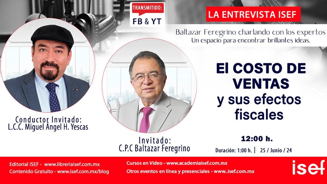 El COSTO DE VENTAS y sus efectos fiscales Programa #195