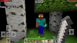 Surviving A Herobrine In Minecraft Survival episode 2