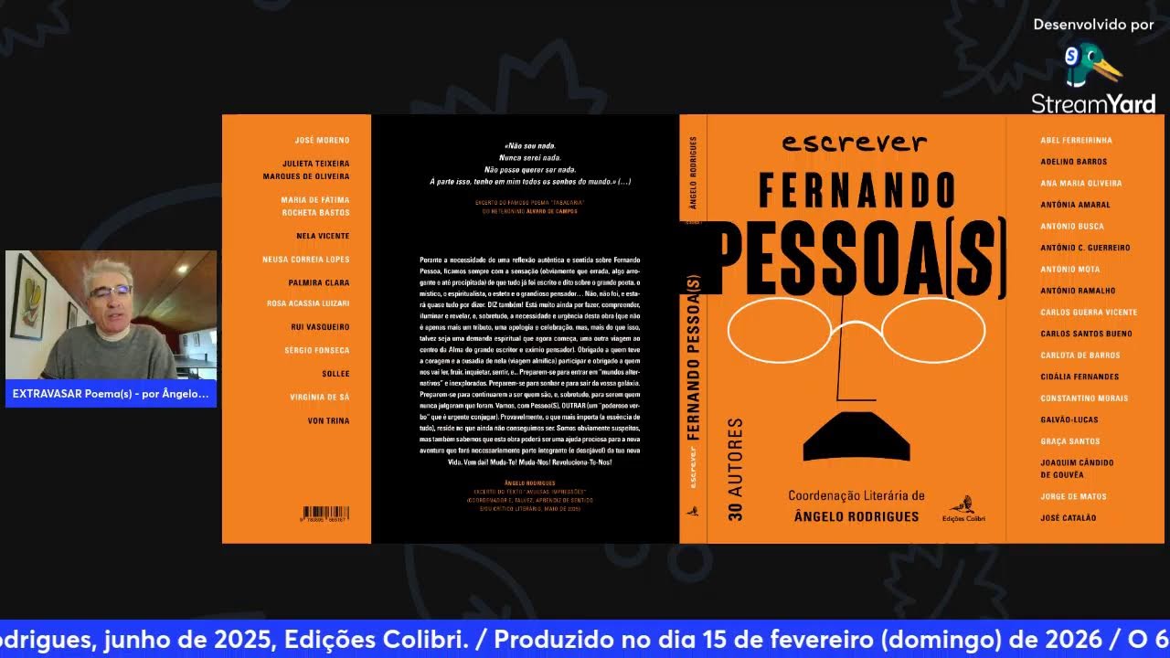 EXTRAVASAR – Poema(s) por Ângelo Rodrigues