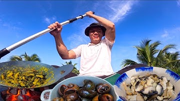 Món Ngon Từ Những Con Ốc Bươu Vàng | Cuộc Sống Nông Thôn