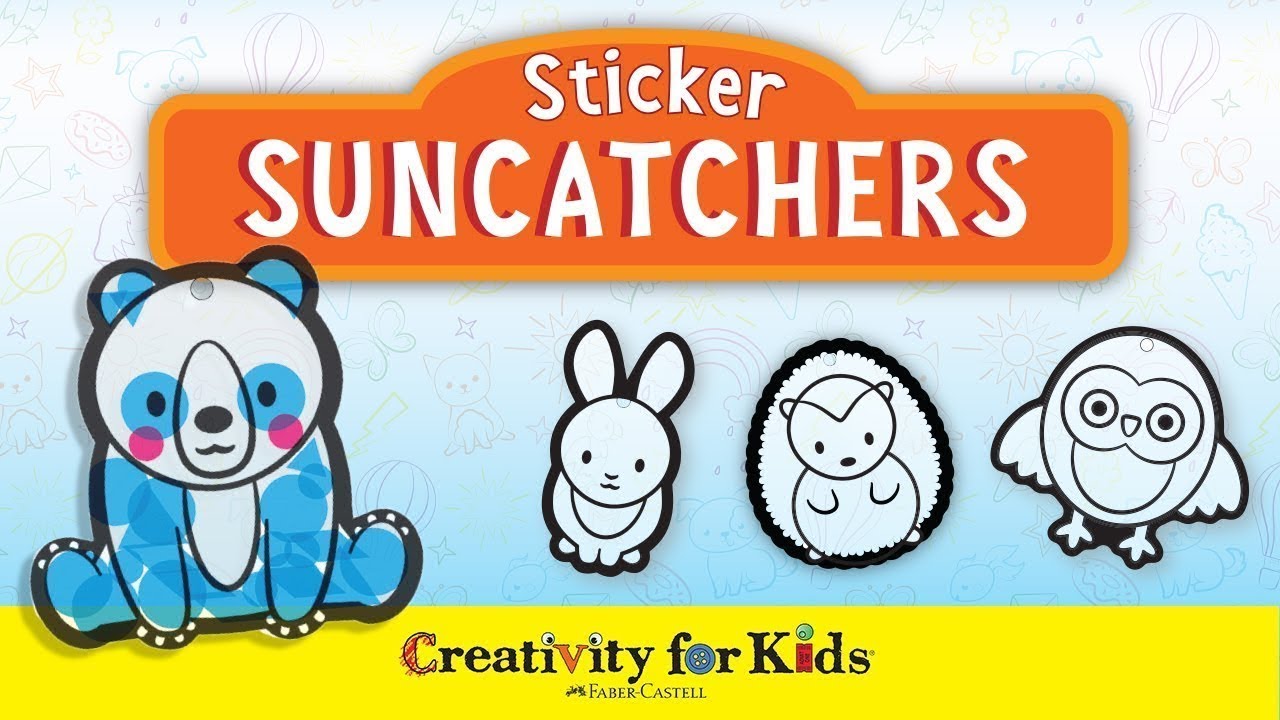 Creativity for Kids Sticker Suncatchers Kit