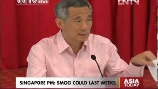 Smog could last weeks: Singapore PM