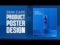 Advertising Design for Skincare Products in Photoshop | Ad Design Tutorial | Social Media ad Design