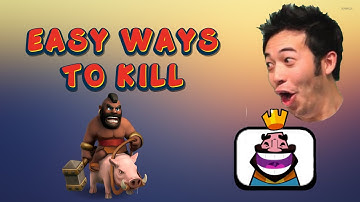 10 WAYS TO KILL HOG RIDER WITH A POSITIVE ELIXIR TRADE!