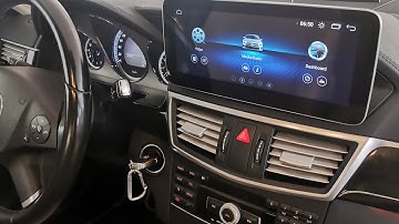 Android 10.25" Screen Installation | Mercedes E-Class W212 NTG 4.0