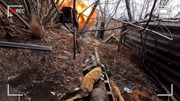 Ukrainian Scouts Engage in Close Combat With Russian Occupiers