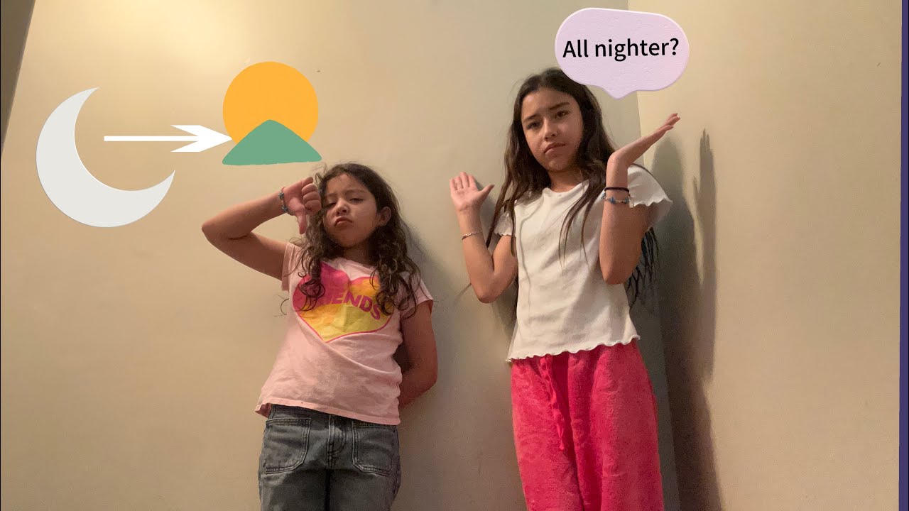 We tried to pull an all nighter (fail) - YouTube
