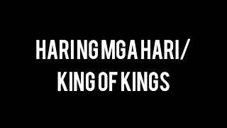 Video thumbnail of "Hari Ng Mga Hari | King of Kings | Lyrics | Gloryfall 🎵"