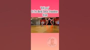 Opening the World Dance Showdown! Dancing Ordinary on the Big Stage | Line Dance Choreography