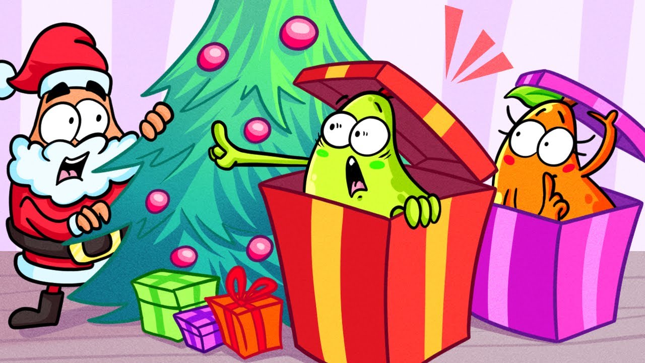 Самый большой сюрприз под рождественской елкой! 🎄😱 Новогодняя вечеринка в хаосе | Pear Vlogs