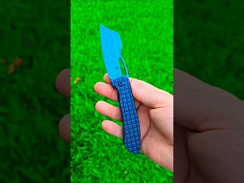 The Kansept Cybin Is A Trippy Edgy Bladeworks Design Shorts Knifecommunity Edc