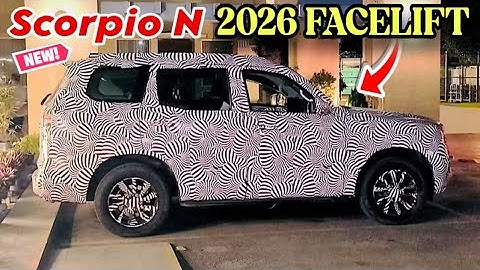 New Scorpio N FACELIFT 2026 is here Finally… 😍 4 साल बाद !! 👏