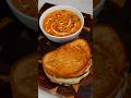 Butternut squash soup and grilled cheese #shorts