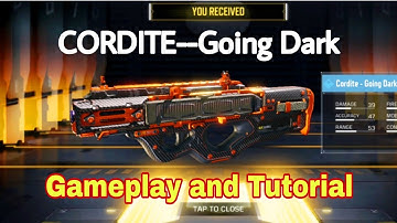 CORDITE--Going Dark🔥Gameplay and How to Get This || COD MOBILE SEASON 9