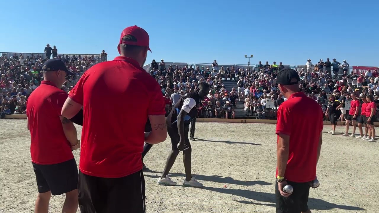 Kerlouan Pètanque National Triples 8ème  Lamour/Hureau/Robillard VS N’Daiye/Bezandry/BegnisEnryck