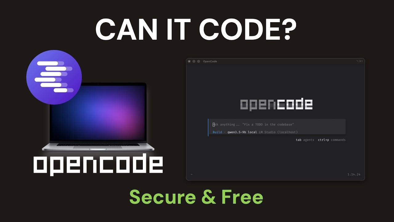 Can Small Local LLMs Code? Testing LM Studio with OpenCode - YouTube