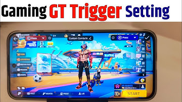 infinix gt 30 pro me GT trigger set kaise kare ? infinix gt 30 pro gt trigger settings | GT TRIGGER
