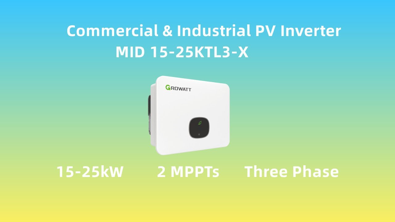 MID 15 25KTL3 X series inverter installation #growatt #solarenergy ...