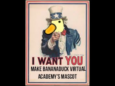 Bananaduck for Tigard Tualatin Virtual Academy Mascot!