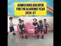 Admission open at our NV Society’s English Medium School 🏫