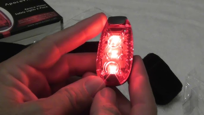 Lumière De Course À Pied Sécurité Jogging Led Pour Les Coureurs Et Les  Joggers, Équipement De Course Réfléchissant À Haute Visibilité Avec Ligne  De Charge Usb Et Clip Magnétique Solide Pour La