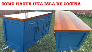 COMO HACER UNA ISLA DE COCINA