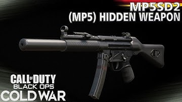 Black Ops Cold War MP5SD2 (MP5) Hidden Weapon Gameplay
