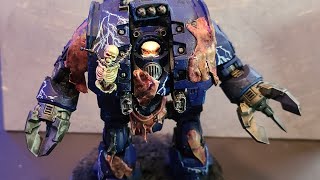 Painting flayed flesh for Night Lords and other spooky 30k/40k armies