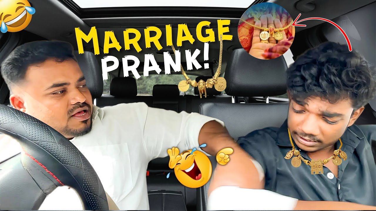 Marriage Prank 🤣 | Car Prank | Car fooling | Tamil Taxi Car Prank 