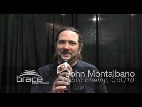 Bassist John Montalbano on Brace digitial wireless