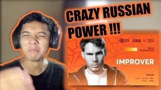 BEATBOX REACTION !!! Improver ?? I GRAND BEATBOX BATTLE 2021: WORLD LEAGUE I Solo Elimination !!!