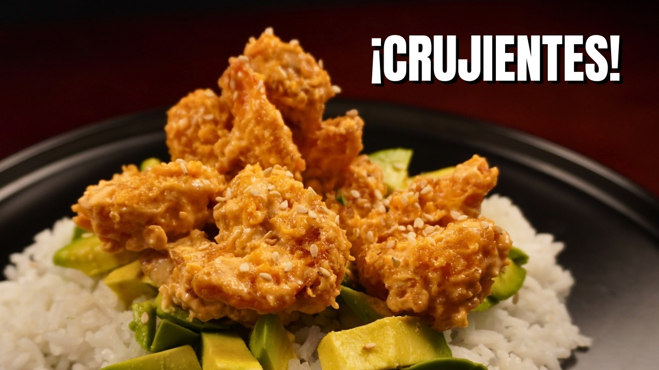 Camarones Roca: Sabor y Textura Perfecta 🍤🔥 (Salsa Especial)