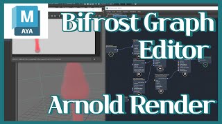 Maya Bifrost Graph Editor Arnold Render
