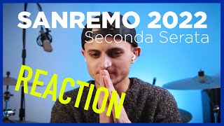 REACTION - SANREMO 2022 SECONDA SERATA - LA CLASSE DI ELISA!