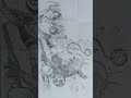 pencil sketches | #shorts #animeart