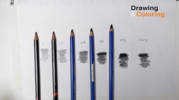 Types of Pencils - Exploring Different Pencil Types for Art