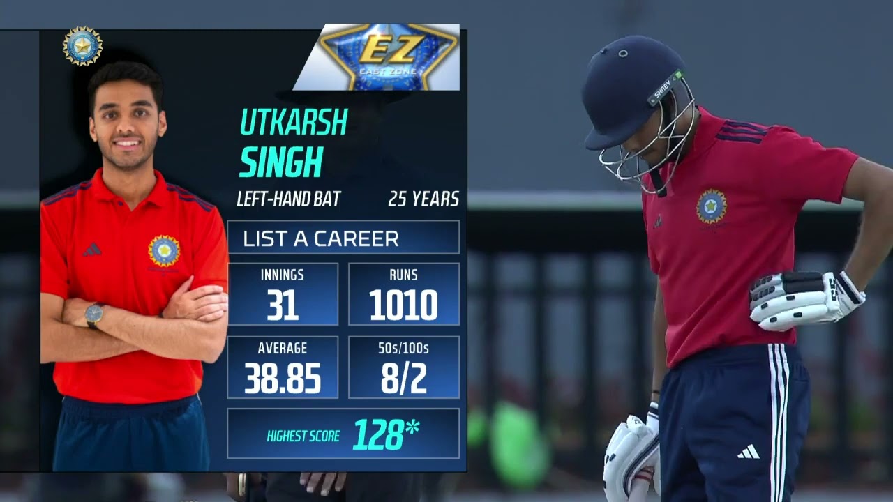 East zone vs North East zone 26 July D B Deodhar Trophy 🏆🏆🏆 Highlights