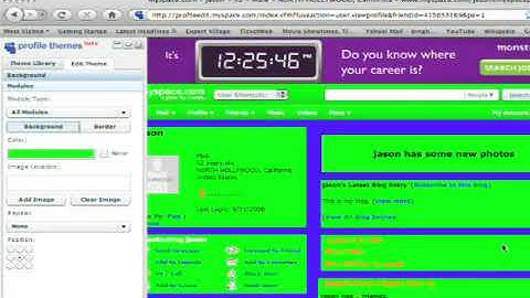 How to Make Your Own MySpace Layout