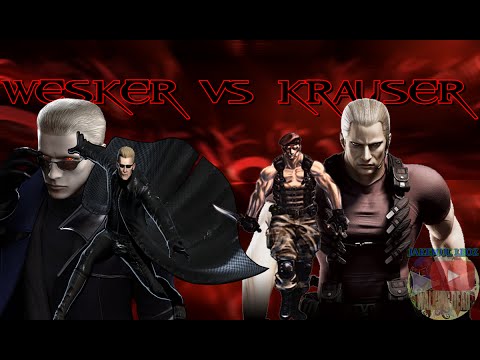 Albert Wesker vs Jack Krauser #vsedit #vsdebate #vsbattle #wesker #res