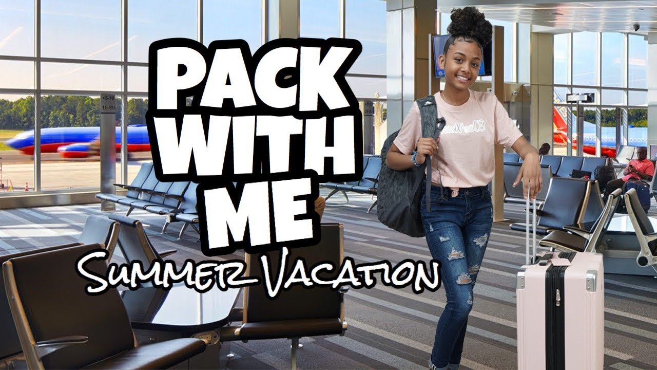 Pack With Me for Summer Vacation (Packing Tips & Hacks) - YouTube