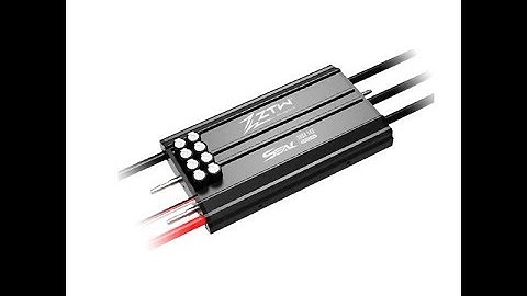 ZTW Seal 300A Brushless Speed control  For RC Boat Test Video