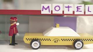 Candylab Candycar Blue & Yellow Taxi