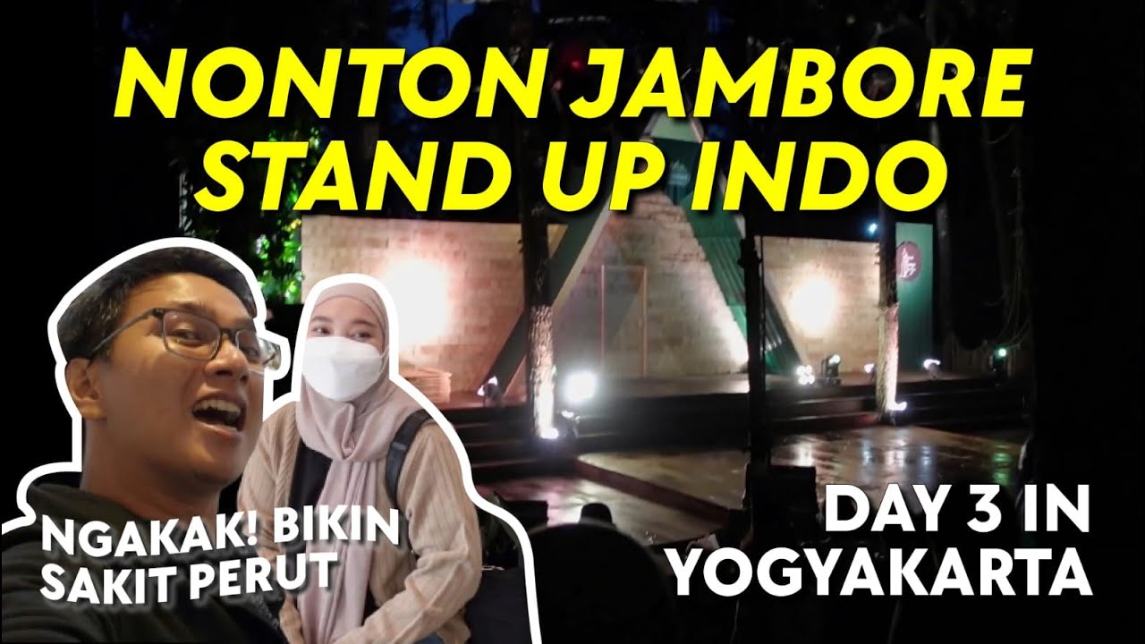 Masih di Yogyakarta, Mumuk dan Eno Meluncur ke Hutan Pinus Mangunan untuk Nonton Stand Up Comedy!