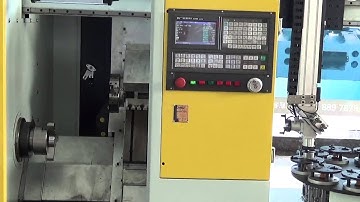CNC Lathe With Robot