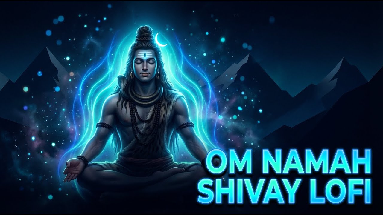 Om Namah Shivay Lofi | Har Har Bhole | Night Meditation & Calm #shiv #lofi