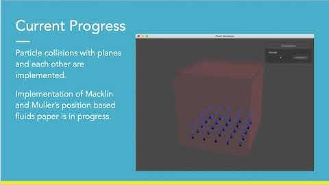 Fluid Simulation Project Checkpoint