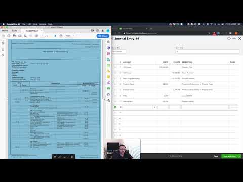 QuickBooks Online 2019 Tutorial: Recording a Rental Property Purchase