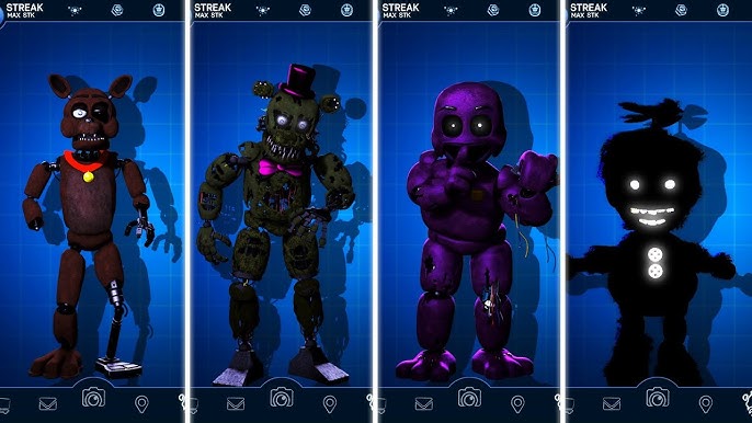 Fnaf AR Lite ALL ANIMATRONICS 