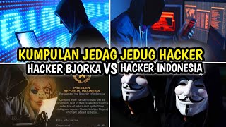 Kumpulan Jedag Jedug Hacker Bjorka Vs Hacker Indonesia Viral Tik Tok